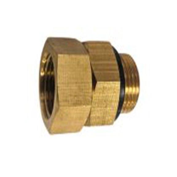 RS PRO,150-306,液压旋转接头 BSP 1/2Bsp 公头转 BSP 1/2 母头 BSP, 乙烯丙烯二烃单体, 黄铜制 BSP, 最大操作30 bar