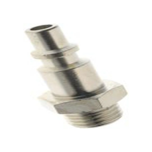 RS PRO,231-2506,气动直向螺纹-管适配器 公, 镀镍黄铜制, 10 bar, 251系列