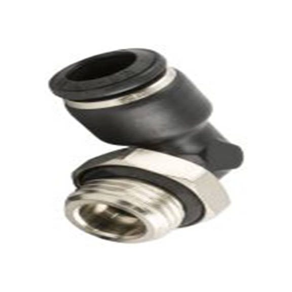 RS PRO,231-2675,气动弯管螺纹-管适配器 公, BSP, 20mm, 镀镍黄铜制, 20 bar, 55116系列