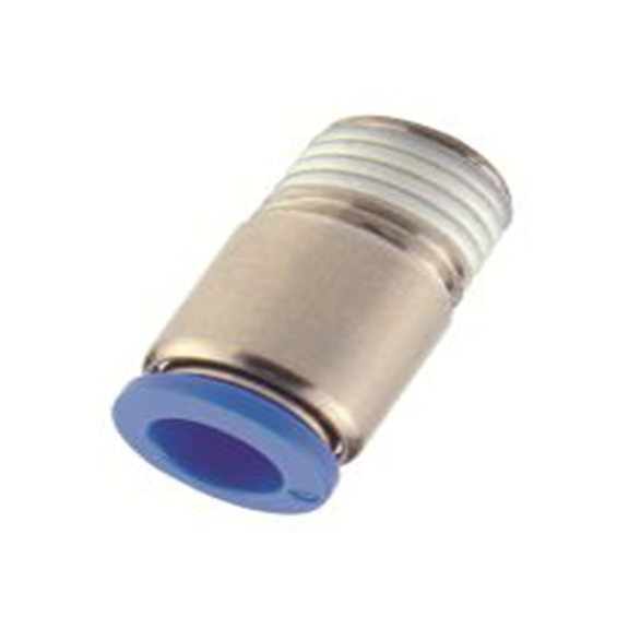 RS PRO,235-1216,气动直向螺纹-管适配器 公 M5, POC系列 BSPT