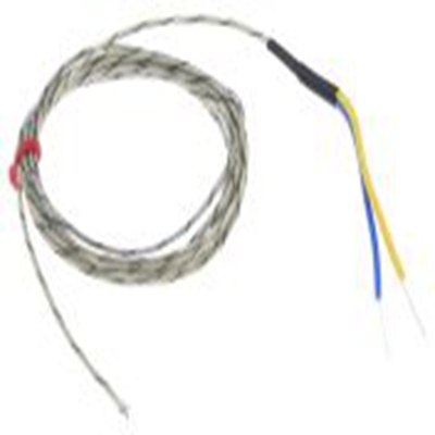 RS PRO,150-004,J型外露结点热电偶, 探头Φ1/0.3mm x 2m, 可测+350°C, 线长2m, 裸线尾线接端, 玻璃纤维探头