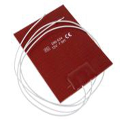 RS PRO,245-534,硅橡胶加热器, 7.5 W, 12 V 直流, 长方形, 75 x 100mm矩形垫, 峰值温度+200°C
