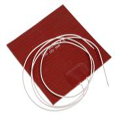 RS PRO,245-540,硅橡胶加热器, 10 W, 12 V 直流, 方形, 100 x 100mm矩形垫, 峰值温度+200°C