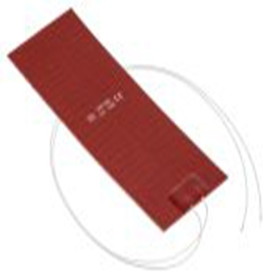 RS PRO,245-562,硅橡胶加热器, 15 W, 12 V 直流, 长方形, 75 x 200mm矩形垫, 峰值温度+200°C