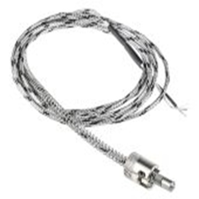 RS PRO,259-328,J型热电偶, 探头Φ6mm x 170mm, 可测+350°C, 线长2m, 电缆接端, 不锈钢探头, 0.7 s响应