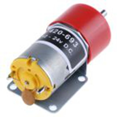 RS PRO,420-693,有刷直流齿轮电机, 12 V 直流, 27 rpm, 1.3 W, 4mm轴径, 12 ncm最大输出