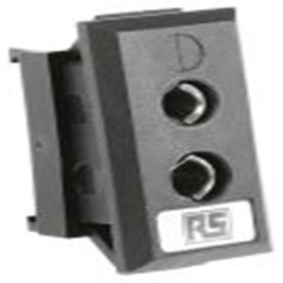 RS PRO,475-583,标准热电偶连接器 插座, 用于J 型热电偶, 尼龙夹安装, 最高120°C, 黑色