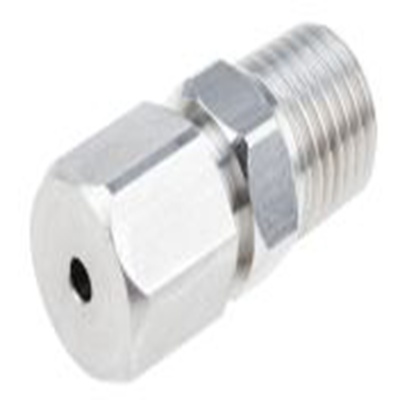 RS PRO,123-5568,1/4 NPT压缩设备配件, 用于热电偶或 PRT 探头, Φ3mm探头