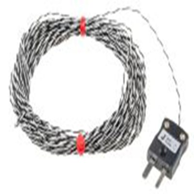 RS PRO,123-6327,J型外露结点热电偶, 探头Φ1/0.2mm x 10m, 可测+250°C, 线长10m, 微型插头接端, PFA探头