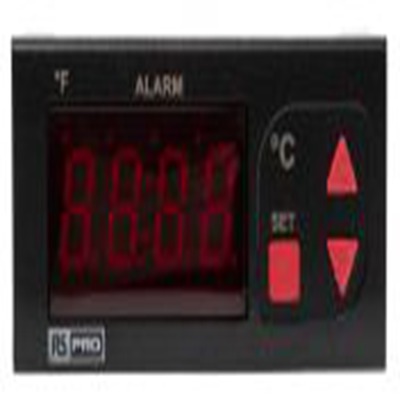 RS PRO,124-1076,温度仪表, 24 V ac/dc电源, 面板安装安装, IP20, IP65, 77 x 35mm