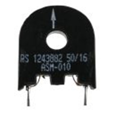 RS PRO,124-3882,电流互感器, 10A输入, 电流比10:1, 印刷电路板安装, 5mm孔