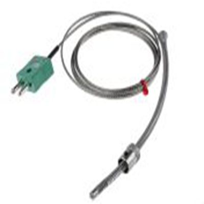 RS PRO,131-4743,K型可调卡口热电偶, 探头Φ6mm x 2m, 可测+350°C, 线长2m, 标准插头接端
