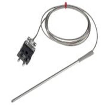 RS PRO,131-4747,J型重型热电偶, 探头Φ4.5mm x 150mm, 可测+350°C, 线长2m, 标准插头接端, 不锈钢探头