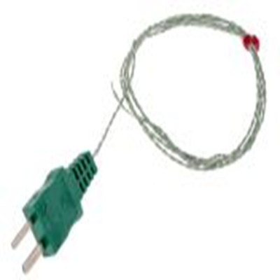 RS PRO,131-4752,K型外露结点热电偶, 探头Φ1/0.3mm x 1m, 可测+260°C, 线长1m, 整体浇铸插入式微型插头接端, PFA探头