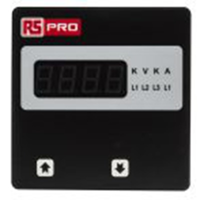 RS PRO,136-5391,交流 数字电流表 999000 A, 0.5 %精度, 92 mm x 92 mm切面, BT144系列