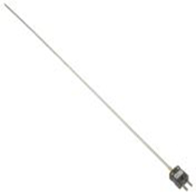 RS PRO,174-1667,J型矿物绝缘热电偶, 探头Φ3mm x 500mm, 可测+760°C, 微型插头接端, 不锈钢探头