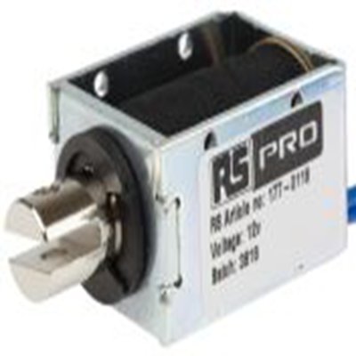 RS PRO,177-0118,直动式电磁阀, 拉力作用 40 mm, DC - D Frame系列 24 mm 29 mm