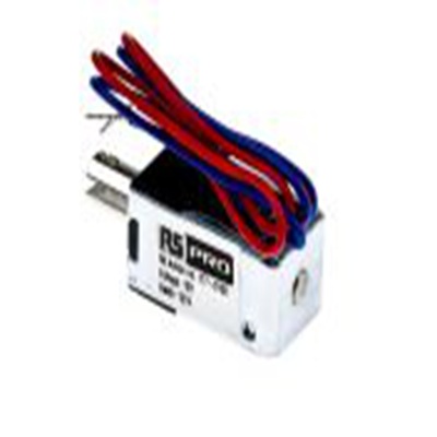 RS PRO,177-0138,直动式电磁阀, 拉力作用, 最大行程7 mm, DC - D Frame系列