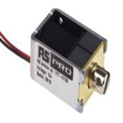 RS PRO,177-0139,直动式电磁阀, 拉力作用, 最大行程10 mm, DC - D Frame系列