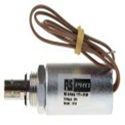 RS PRO,177-0143,直动式电磁阀, 拉力作用 39.3 mm, 最大行程10 mm, DC - D Frame系列
