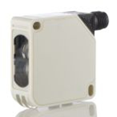 RS PRO,202-4481,偏振逆反射光电传感器, 块状, 可检测5 m, M12 连接器连接, 继电器输出, 红光光源, 螺钉，支架