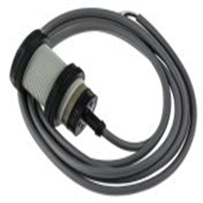 RS PRO,204-3979,漫反射光电传感器, 圆柱形, 可检测1 m, 2 m电缆连接, PNP NO+NC输出, 红外 LED光源, 螺钉螺母
