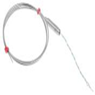 RS PRO,219-4371,K型矿物绝缘热电偶, 探头Φ1.5mm x 1m, 可测+1100°C, 线长100mm, 裸线尾线接端, 不锈钢探头