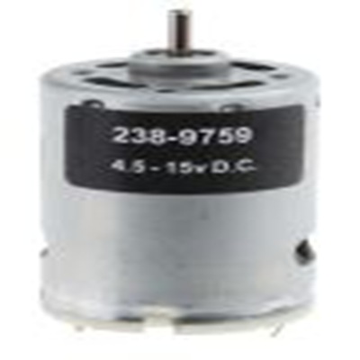 RS PRO,238-9759,齿轮直流电动机, 4.5 → 15 V 直流, 13360 rpm, 21.2 W, 3.18mm轴径, 154.4 gcm最大输出