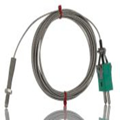 RS PRO,252-2436,K型喷嘴热电偶, 探头ΦM6 x 1mm x 5m, 可测+350°C, 线长5m, 标准插头接端, 不锈钢探头