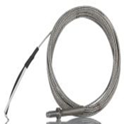RS PRO,268-4514,J型喷嘴热电偶, 探头ΦM6 x 1mm x 5m, 可测+350°C, 线长5m, 裸线尾线接端, 不锈钢探头