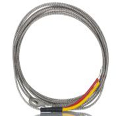 RS PRO,268-4564,K型垫圈热电偶, 探头Φ4mm x 2m, 可测+350°C, 线长2m, 裸线尾线接端