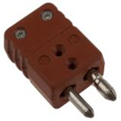 RS PRO,363-0137,标准热电偶连接器 插头, 用于K 型热电偶, Φ6mm探头, 最高425°C, 棕色