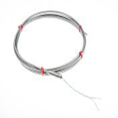 RS PRO,455-3750,K型矿物绝缘热电偶, 探头Φ3mm x 3m, 可测+1100°C, 线长100mm, 裸线尾线接端, 铬镍铁合金600探头