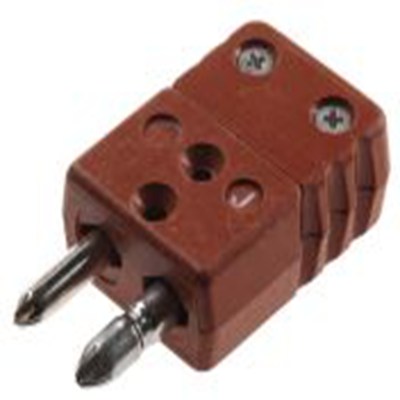 RS PRO,611-8179,标准热电偶连接器 插头, 用于J 型热电偶, Φ6mm探头, 最高425°C, 棕色