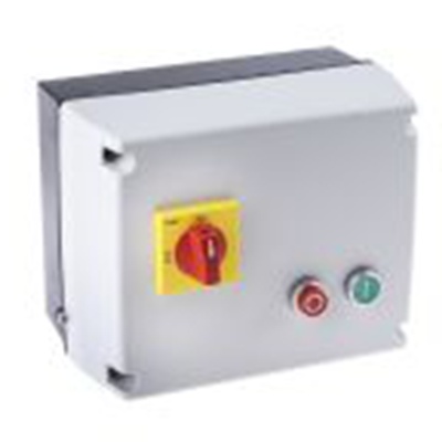 RS PRO,725-5575,星三角启动器, 3相, 11 kW, 400 V ac, 9 → 14 A, IP65, 220mm x 280mm x 170mm