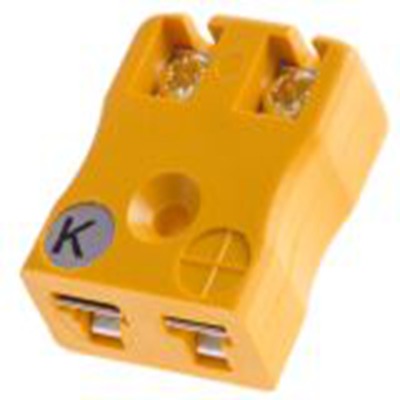 RS PRO,769-1262,微型微型印刷电路板插座连接器 插座, 用于K 型热电偶, PCB（印刷电路板）安装安装, Φ4mm探头, 最高220°C, 黄色