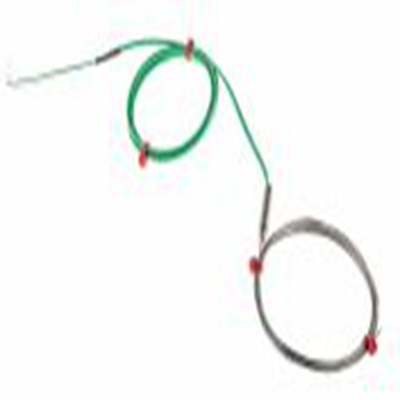 RS PRO,787-7715,K型矿物绝缘热电偶, 探头Φ1mm x 2m, 可测+750°C, 线长1m, 裸线尾线接端, 不锈钢探头