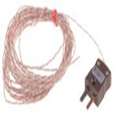 RS PRO,804-7906,T型外露结点热电偶, 探头Φ1/0.2mm x 5m, 可测+250°C, 线长5m, 微型插头接端, PFA探头