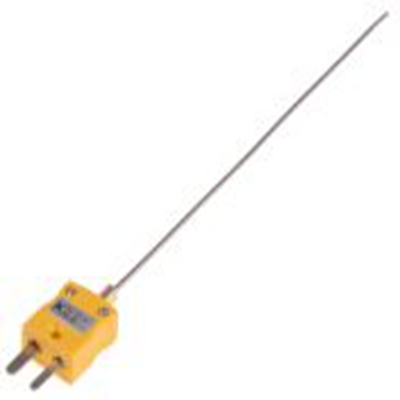 RS PRO,804-7909,K型矿物绝缘热电偶, 探头Φ1.5mm x 150mm, 可测+1100°C, 微型插头接端, 不锈钢探头