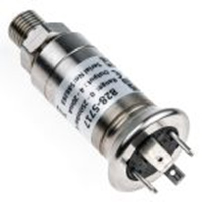 RS PRO,828-5717,相对压力传感器, 0bar→0.25bar, <±0.25 %精度, 电流输出, 螺纹安装, -20°C→+125°C, IP65