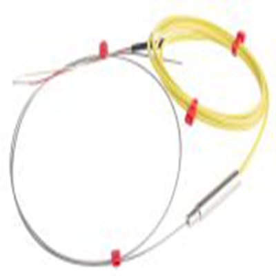 RS PRO,847-1021,K型矿物绝缘热电偶, 探头Φ1mm x 500mm, 可测+750°C, 线长1m, 裸线尾线接端, 不锈钢探头