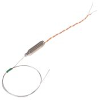 RS PRO,847-1084,K型矿物绝缘热电偶, 探头Φ0.5mm x 500mm, 可测+750°C, 线长100mm, 裸线尾线接端, 铬镍铁合金探头