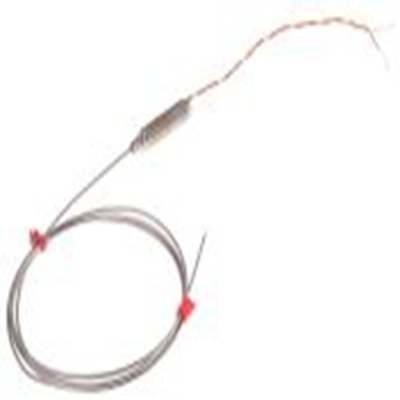 RS PRO,847-1138,K型矿物绝缘热电偶, 探头Φ1.5mm x 1m, 可测+1100°C, 线长100mm, 裸线尾线接端, 不锈钢探头