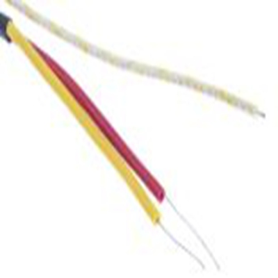 RS PRO,847-9675,K型外露结点热电偶, 探头Φ1/0.3mm x 1m, 可测+350°C, 线长1m, 裸线尾线接端, 玻璃纤维探头