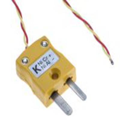 RS PRO,847-9726,K型外露结点热电偶, 探头Φ7/0.2mm x 5m, 可测+250°C, 线长5m, 微型插头接端, PFA探头