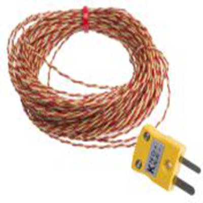 RS PRO,847-9757,K型外露结点热电偶, 探头Φ1/0.3mm x 10m, 可测+250°C, 线长10m, 微型插头接端, PFA探头