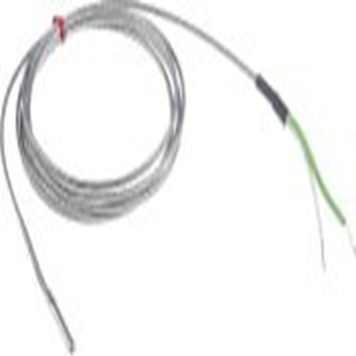 RS PRO,872-2525,K型接地热电偶, 探头Φ4mm x 25mm, 可测+350°C, 线长2m, 裸线尾线接端, 不锈钢探头