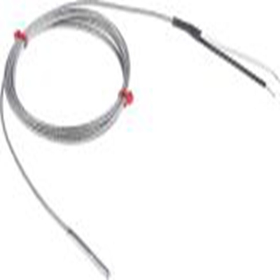 RS PRO,872-2528,J型接地热电偶, 探头Φ4mm x 40mm, 可测+350°C, 线长2m, 裸线尾线接端, 不锈钢探头
