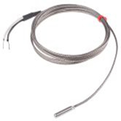 RS PRO,872-2531,J型接地热电偶, 探头Φ4.76mm x 25mm, 可测+350°C, 线长2m, 裸线尾线接端, 不锈钢探头