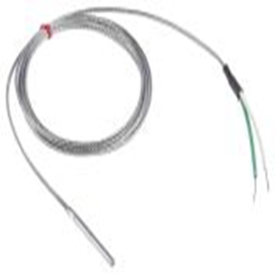 RS PRO,872-2534,K型接地热电偶, 探头Φ4mm x 40mm, 可测+350°C, 线长2m, 裸线尾线接端, 不锈钢探头